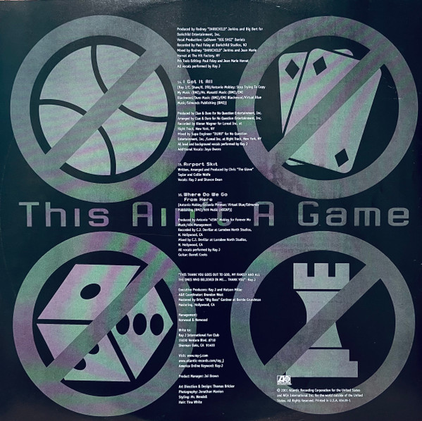 Ray J - This Ain't A Game | Atlantic (83439-1) - 4 Ray J - This Ain't A Game | Atlantic (83439-1) - 4