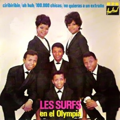 Les Surfs - Les Surfs En El Olympia | Disques Festival (HF 37-55)