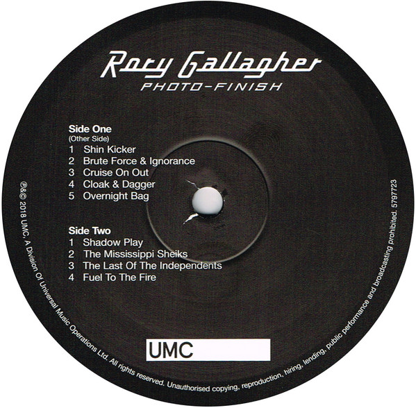 Rory Gallagher - Photo-Finish | UMC (5797723) - 4 Rory Gallagher - Photo-Finish | UMC (5797723) - 4