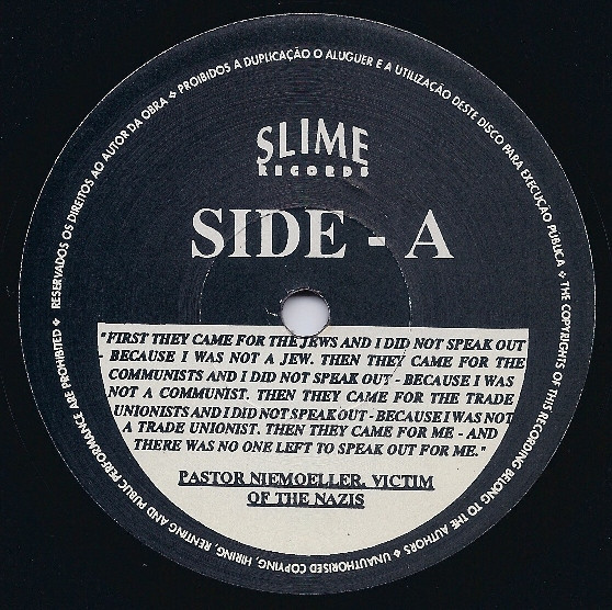 Various - Change | Slime Records (Slime 04) - 2