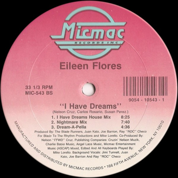 Eileen Flores - I Have Dreams | Micmac Records, Inc. (MIC-543) - 2 Eileen Flores - I Have Dreams | Micmac Records, Inc. (MIC-543) - 2