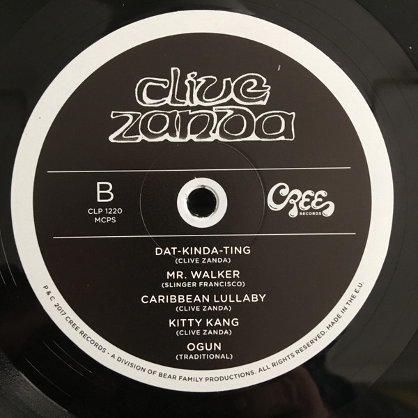 Clive Zanda - Is Here With ’Dat Kinda Ting’ | Cree Records (CLP 1220) - 4