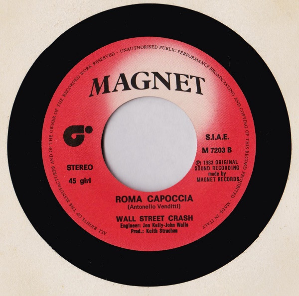 Wall Street Crash - You Don't Have To Say You Love Me | Magnet (M 7203) - 4 Wall Street Crash - You Don't Have To Say You Love Me | Magnet (M 7203) - 4