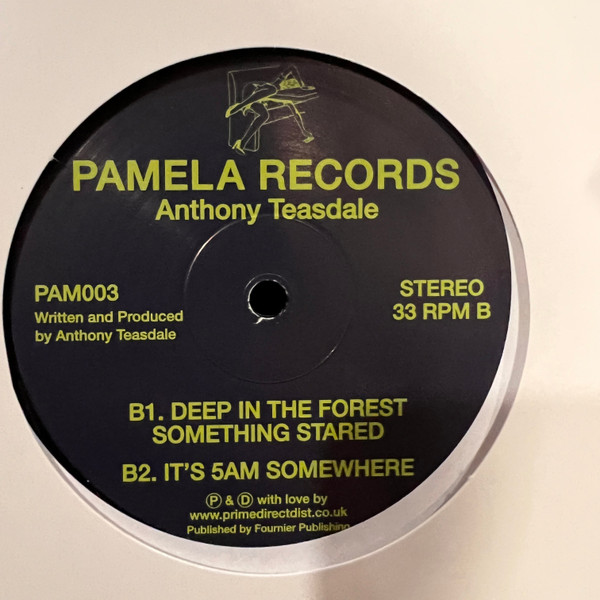 Anthony Teasdale - Tango De La Boca | Pamela Records (PAM003) - 2
