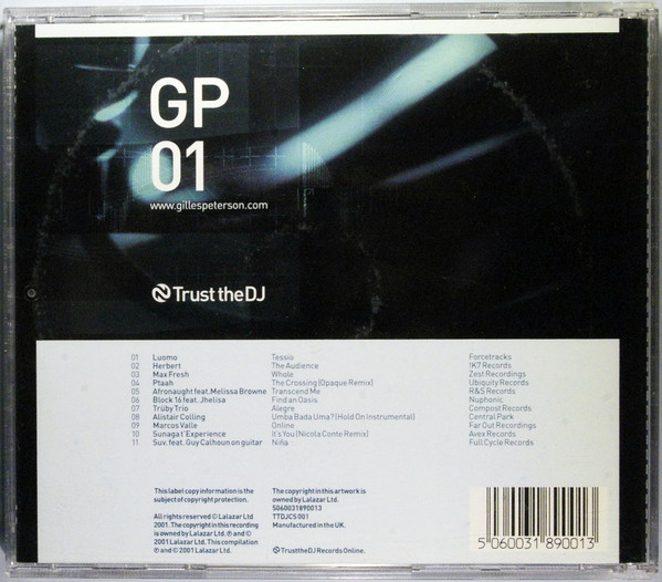 Gilles Peterson - GP01 | Trust The DJ (TTDJCS 001) - 3