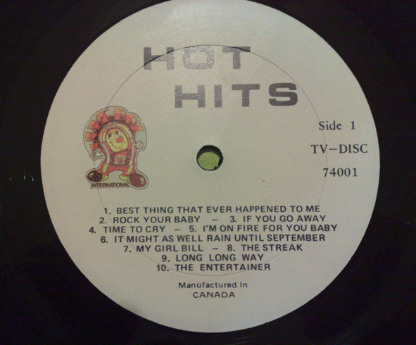 Various - Hot Hits | Juke Box International (TV-DISC 74001) - 4