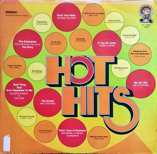 Various - Hot Hits | Juke Box International (TV-DISC 74001)