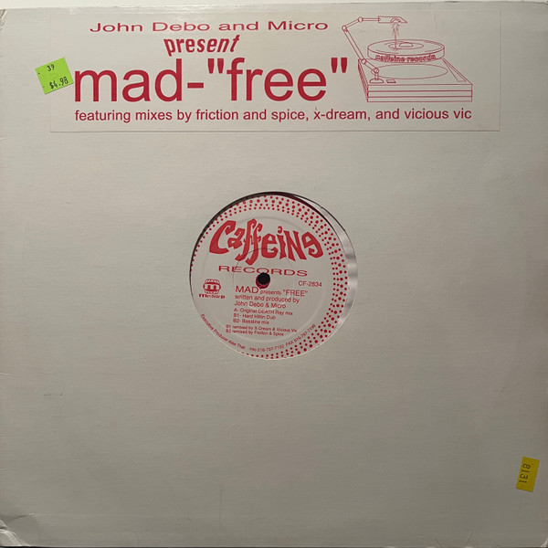 M.A.D. - Free | Caffeine Records (CF-2834)