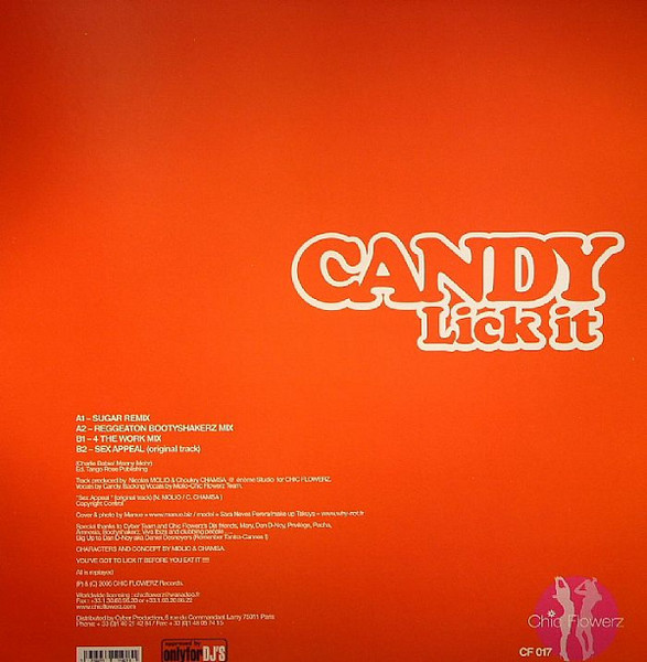 Candy - Lick It | Chic Flowerz Records (CF 017) - 2 Candy - Lick It | Chic Flowerz Records (CF 017) - 2