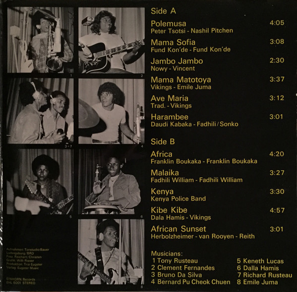 The Mombasa Vikings - African Songs | Einhorn Records (EHL 5001) - 3 The Mombasa Vikings - African Songs | Einhorn Records (EHL 5001) - 3