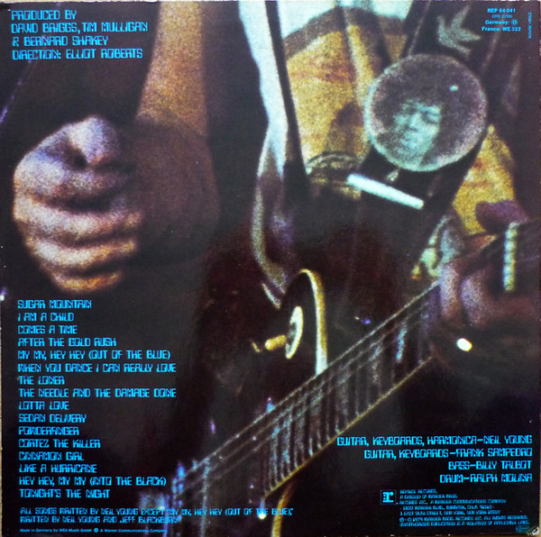 Neil Young & Crazy Horse - Live Rust | Reprise Records (REP 64 041) - 3