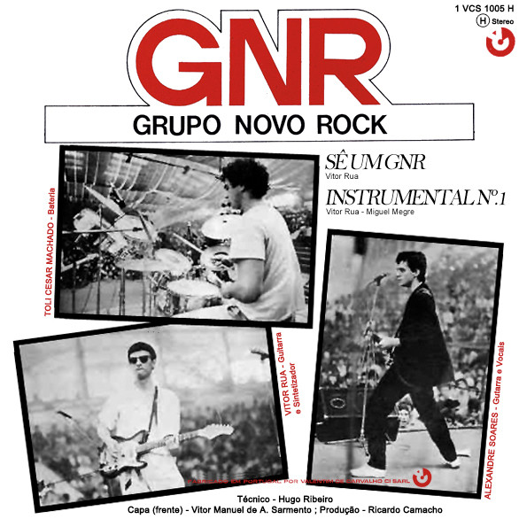 GNR - Sê Um GNR | Valentim De Carvalho (1 VCS 1005 H) - main