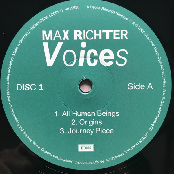 Max Richter - Voices | Decca (0898652) - 3