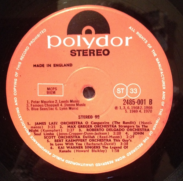 Various - Stereo 99 | Polydor (2485 001) - 4 Various - Stereo 99 | Polydor (2485 001) - 4