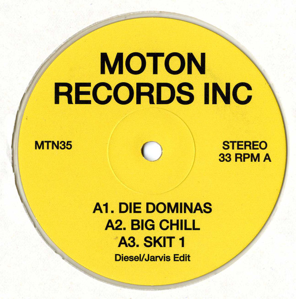 Diesel & Jarvis - Die Dominas | Moton Records Inc. (MTN35) - main Diesel & Jarvis - Die Dominas | Moton Records Inc. (MTN35) - main