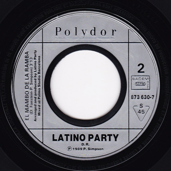 Latino Party - Esta Loca! | Polydor (873 630-7) - 4