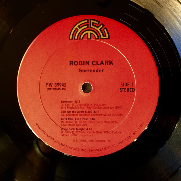 Robin Clark - Surrender | HME Records (FW 39945) - 3 Robin Clark - Surrender | HME Records (FW 39945) - 3
