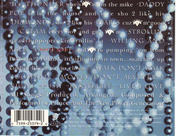 Prince & The New Power Generation - Diamonds And Pearls | Paisley Park (CD 25379) - 2 Prince & The New Power Generation - Diamonds And Pearls | Paisley Park (CD 25379) - 2