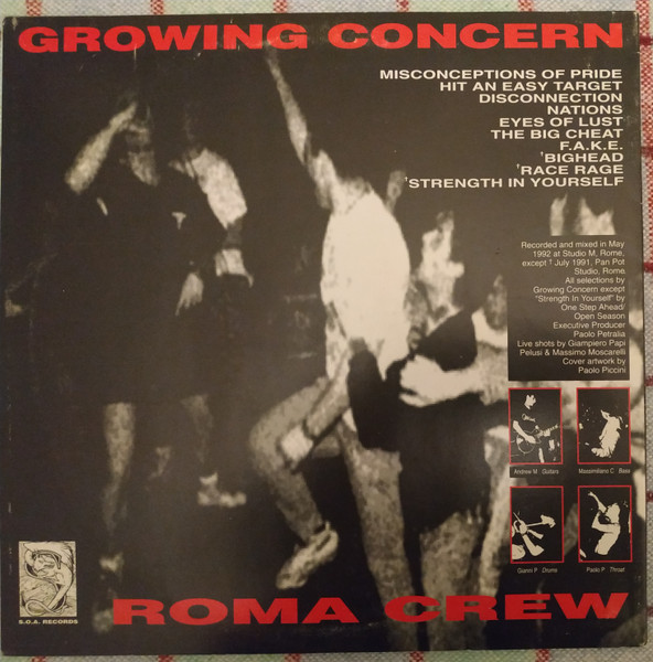 Growing Concern - Disconnection | SOA Records (SOA 003) - 2