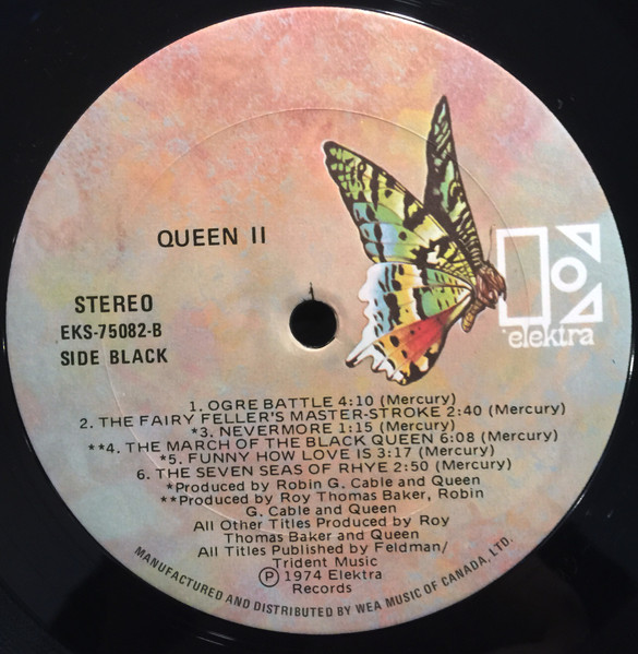 Queen - Queen II | Elektra (EKS-75082) - 4