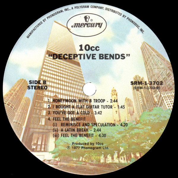 10cc - Deceptive Bends | Mercury (SRM-1-3702) - 4