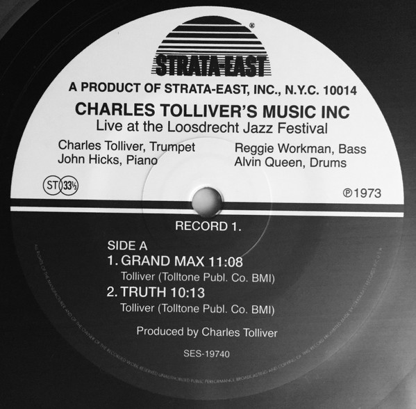 Music Inc - Live At The Loosdrecht Jazz Festival | Strata-East (SES-19740/1) - 4 Music Inc - Live At The Loosdrecht Jazz Festival | Strata-East (SES-19740/1) - 4