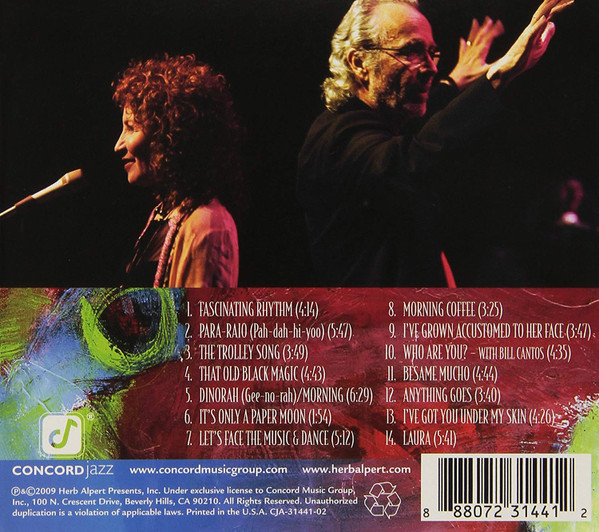 Herb Alpert & Lani Hall - Anything Goes | Concord Jazz (CJA-31441-02) - 2