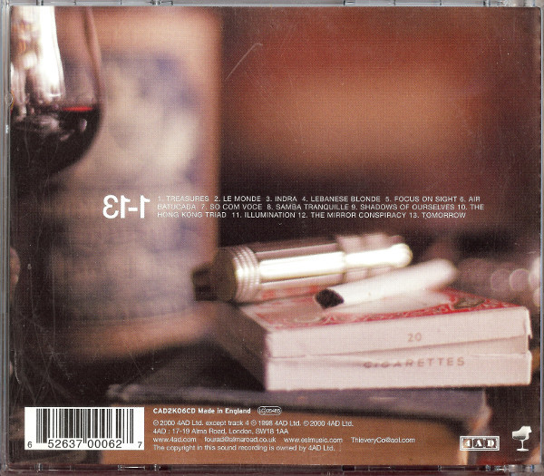 Thievery Corporation - The Mirror Conspiracy | 4AD (CAD2K06CD) - 2