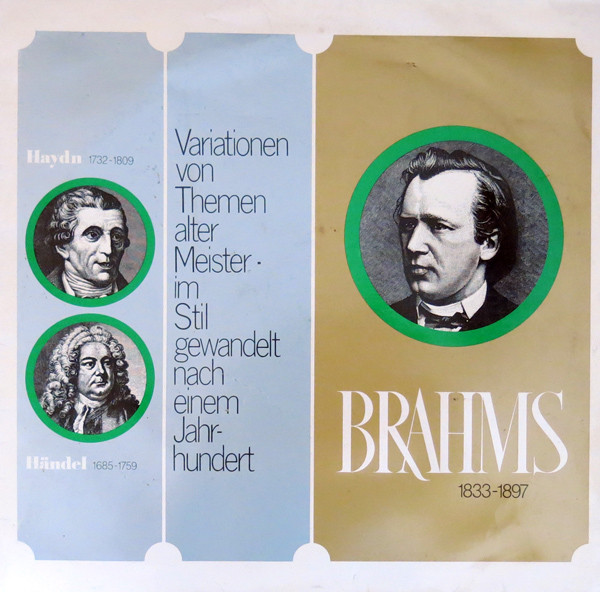 Johannes Brahms , Joseph Haydn , Georg Friedrich Händel - Variationen Von Themen Alter Meister - Im Stil Gewandelt Nach Einem Jahrhundert | Grünenthal (TST 77500) Johannes Brahms , Joseph Haydn , Georg Friedrich Händel - Variationen Von Themen Alter Meister - Im Stil Gewandelt Nach Einem Jahrhundert | Grünenthal (TST 77500)