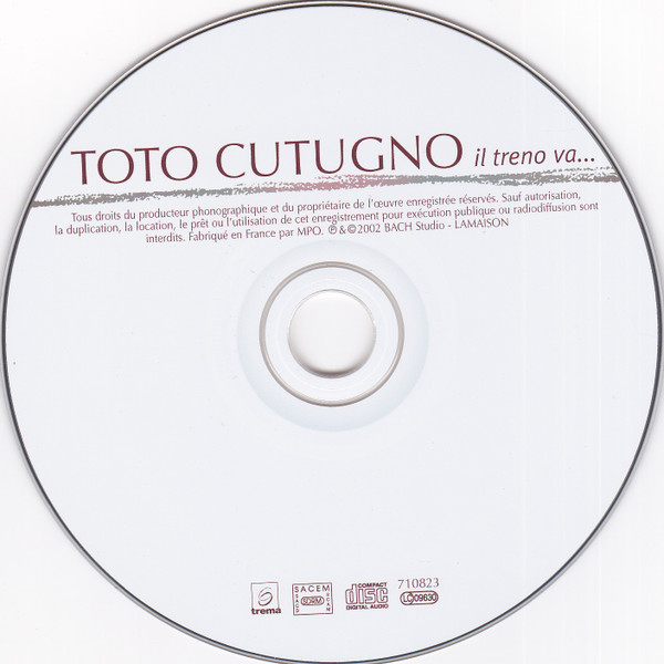 Toto Cutugno - Il Treno Va... | Trema (710823) - 3