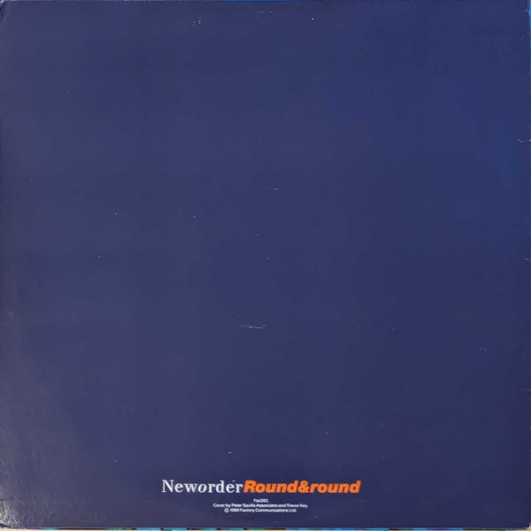New Order - Round&round | Factory Records Australasia (Fac 263) - 3