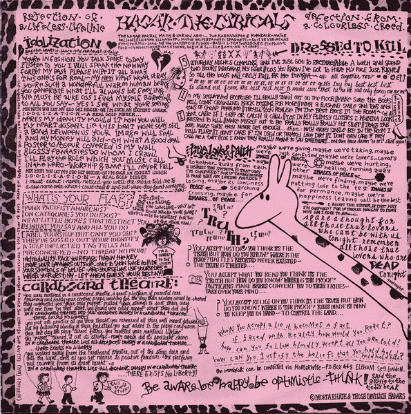 Hagar The Womb - The Word Of The Womb | Mortarhate Records (MORT 2) - 3