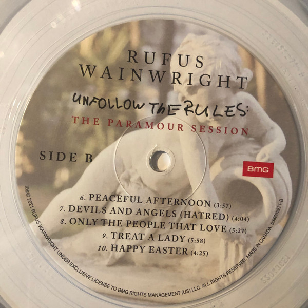 Rufus Wainwright - Unfollow The Rules (The Paramour Session) | BMG (538655271) - 4