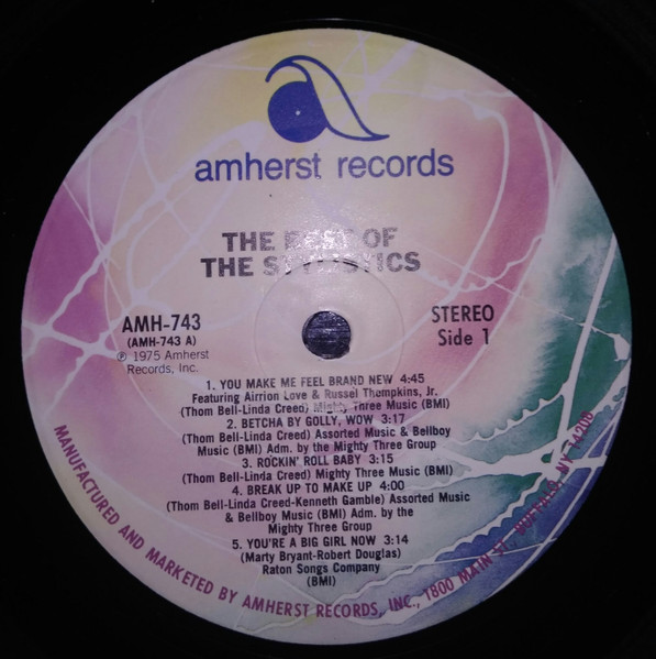 The Stylistics - The Best Of The Stylistics | Amherst Records (AMH-743) - 3 The Stylistics - The Best Of The Stylistics | Amherst Records (AMH-743) - 3