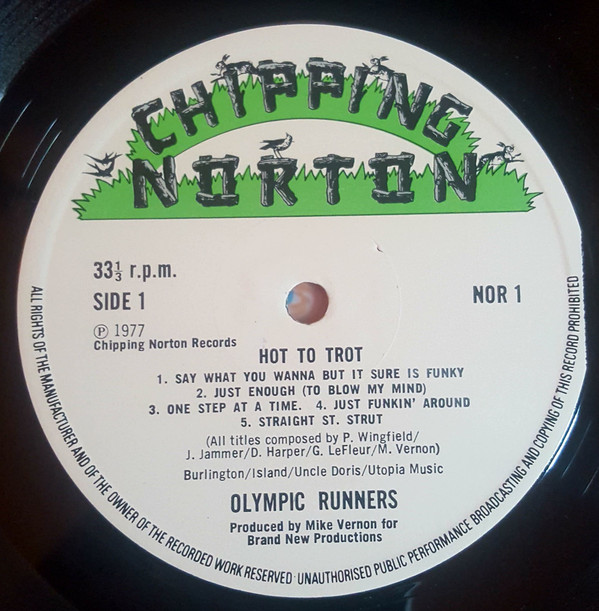 Olympic Runners - Hot To Trot | Chipping Norton (NOR 1) - main