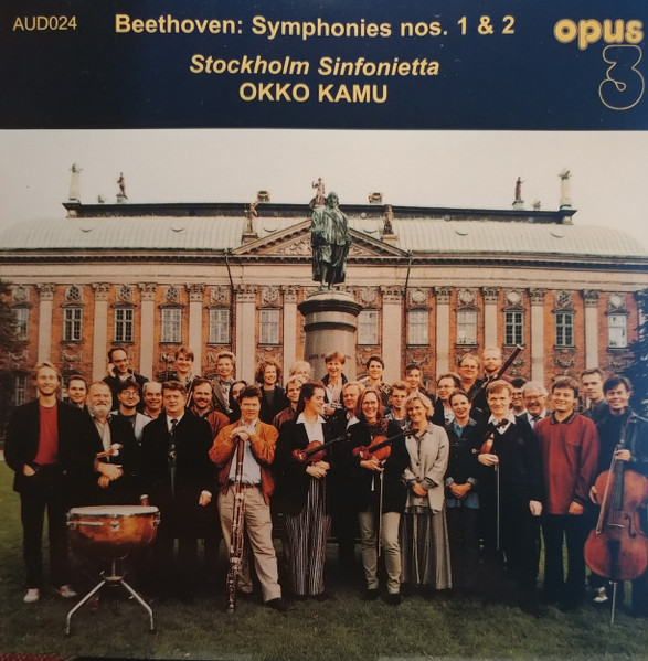 Ludwig van Beethoven , Stockholm Sinfonietta , Okko Kamu - Beethoven: Symphonies Nos. 1 & 2 | Opus 3 (AUD024)