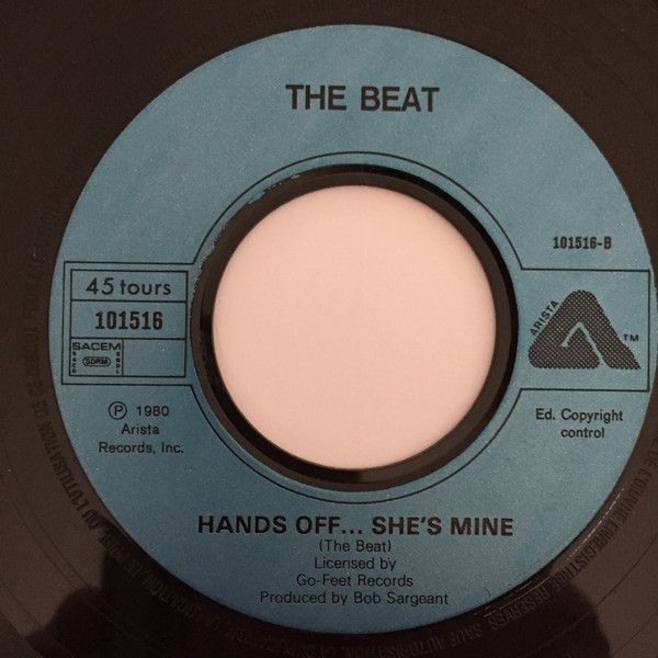 The Beat - Twist  And Crawl / Hands Off... She's Mine | Arista Records (101516) - 4