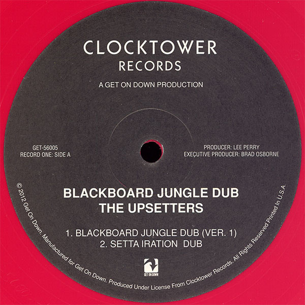 The Upsetters - Blackboard Jungle Dub | Get On Down (GET-56005-10) - 3
