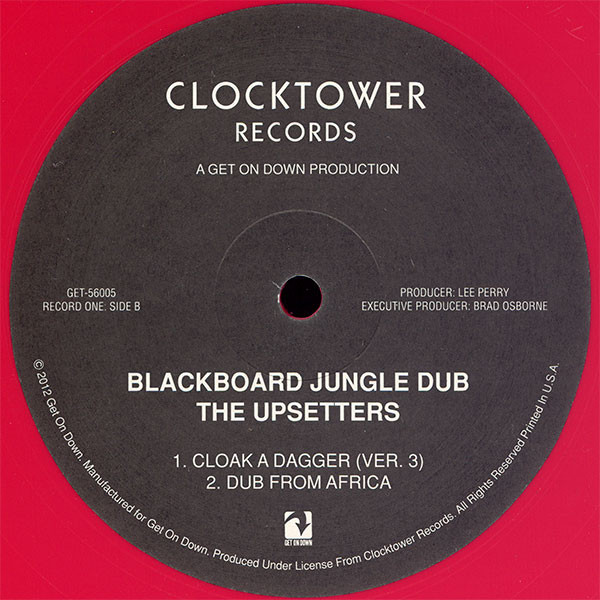 The Upsetters - Blackboard Jungle Dub | Get On Down (GET-56005-10) - 4