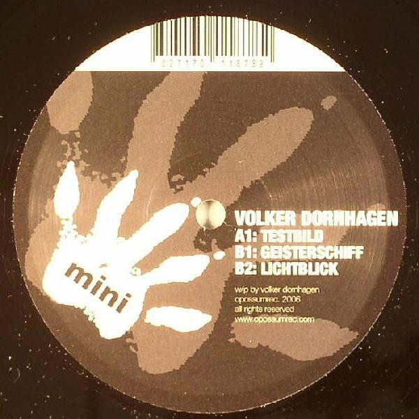 Volker Dornhagen - Testbild | OpossuMini (opsmini002)