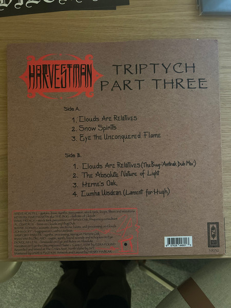Harvestman - Triptych Part Three | Neurot Recordings (NR132) - 3 Harvestman - Triptych Part Three | Neurot Recordings (NR132) - 3