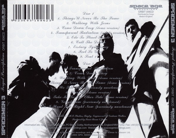 Spacemen 3 - Forged Prescriptions | Space Age Recordings (ORBIT 006CD) - 2 Spacemen 3 - Forged Prescriptions | Space Age Recordings (ORBIT 006CD) - 2