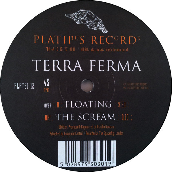 Terra Ferma - Floating / The Scream | Platipus (PLAT21 12)
