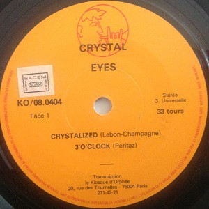 Oxyde / Crystal Eyes - Révolution / Crystalized | Le Kiosque D'Orphée (KO/08.0404) - 2