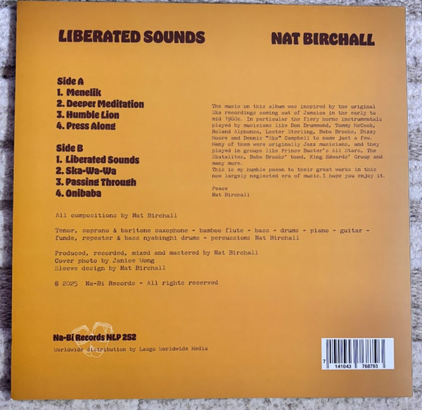 Nat Birchall - Liberated Sounds | Na-Bi Records (NLP 252) - 2