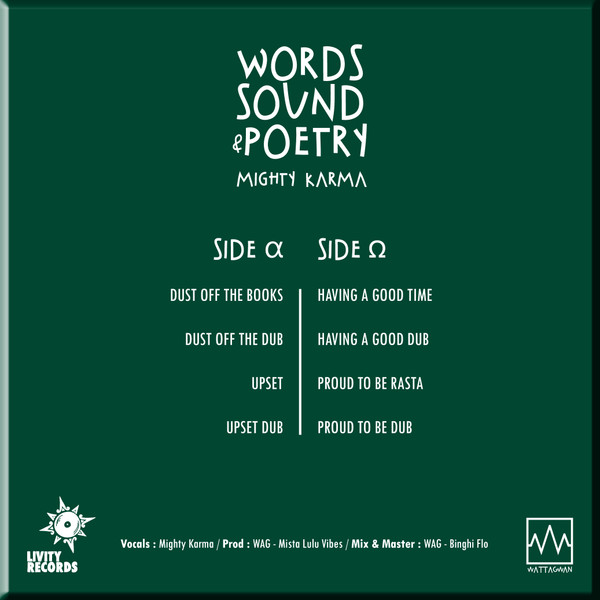 Mighty Karma , Watt A Gwan - Word, Sound & Poetry | Livity Records (LIVITYDIGITALWAG-WSP) - 2