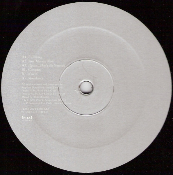 Soulwax - Any Minute Now | [PIAS] Recordings (PIASB 060 DLPROMO) - 2