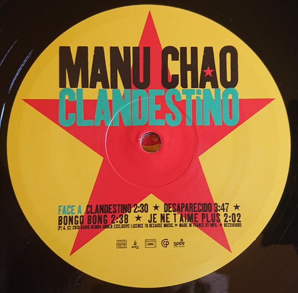 Manu Chao - Clandestino | Because Music (BEC5161605) - 3 Manu Chao - Clandestino | Because Music (BEC5161605) - 3