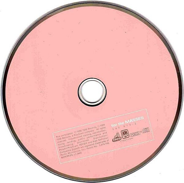 Various - For The Masses | 1500 Records (540 919-2) - 3 Various - For The Masses | 1500 Records (540 919-2) - 3