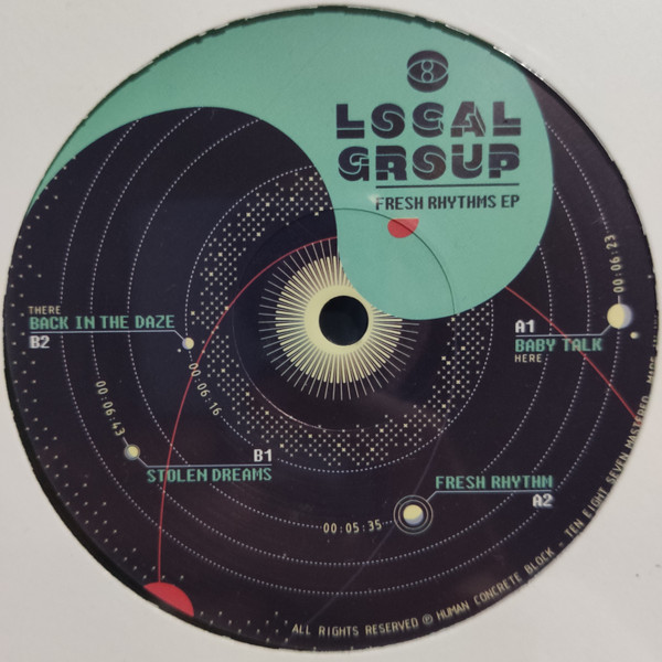 Local Group - Fresh Rhythms EP | Human Concrete Block (HCB002)